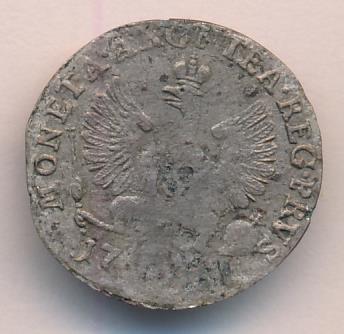 1761 3 гроша (Петров-4р) реверс