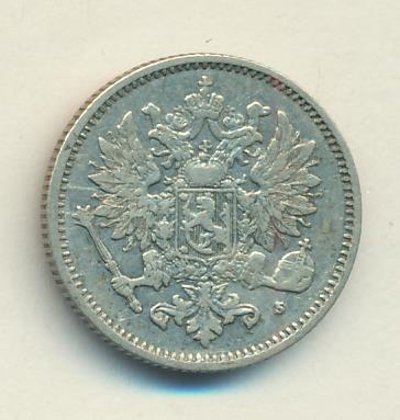 1872 50 пенни реверс