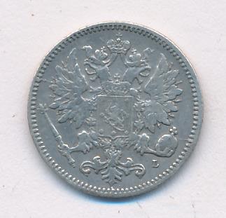1890 25 пенни реверс