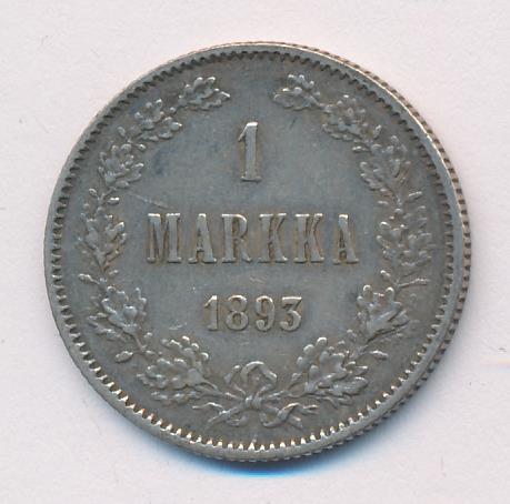 1893 1 марка аверс
