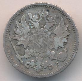 1897 25 пенни реверс