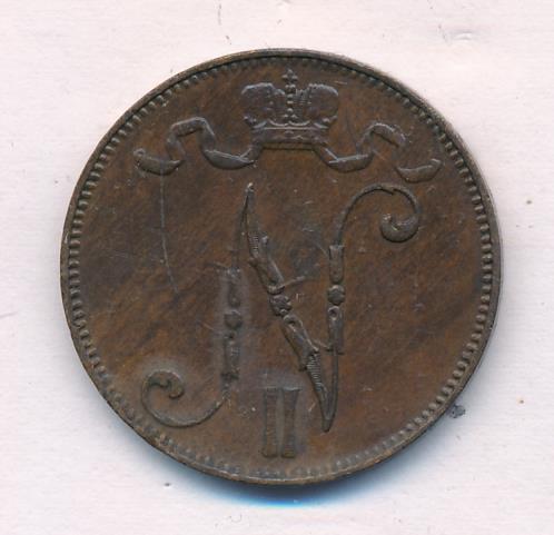 1898 5 пенни аверс