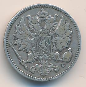 1901 25 пенни реверс