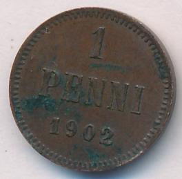 1902 1 пенни аверс
