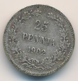 1902 25 пенни аверс
