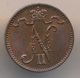 1904 1 пенни реверс