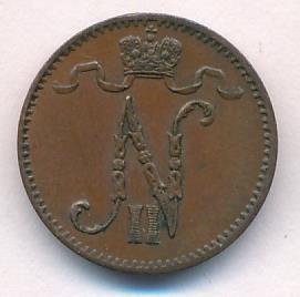 1905 1 пенни реверс