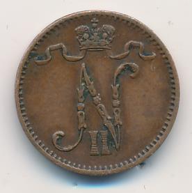 1905 1 пенни реверс