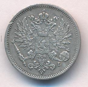 1906 25 пенни реверс