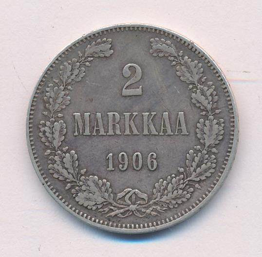 1906 2 марки аверс