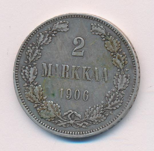 1906 2 марки аверс
