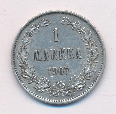 1907 1 марка аверс