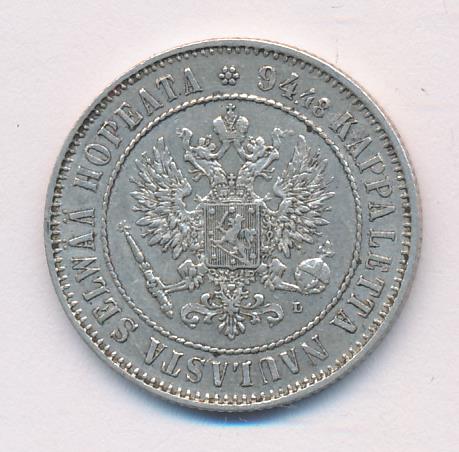 1908 1 марка реверс