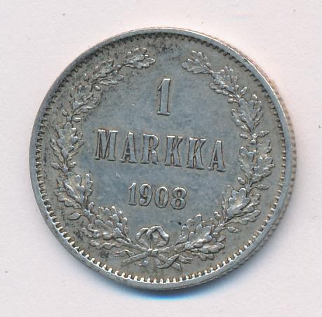 1908 1 марка аверс