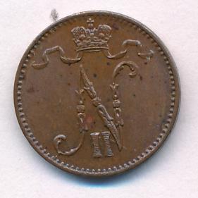 1908 1 пенни реверс