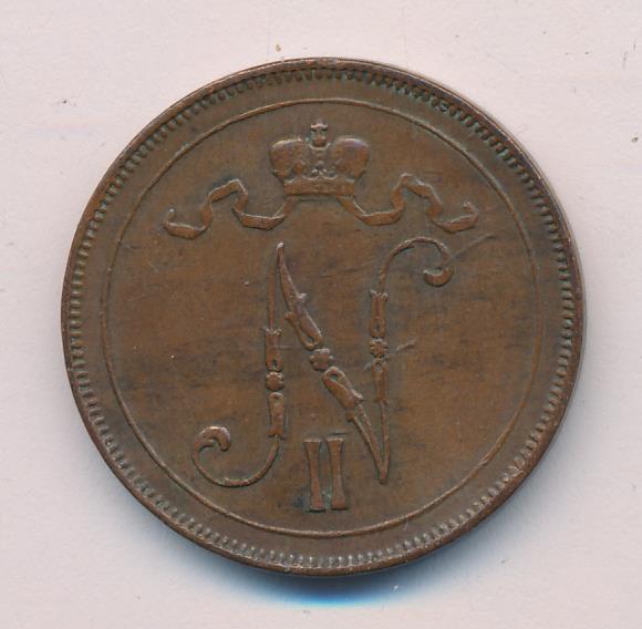 1910 10 пенни реверс