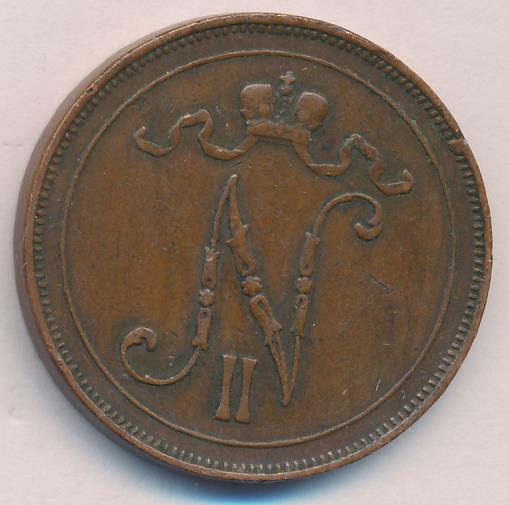 1910 10 пенни реверс
