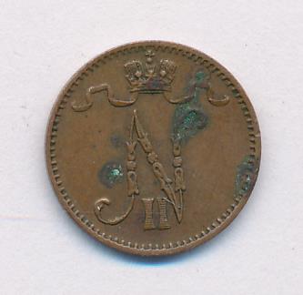 1911 1 пенни реверс