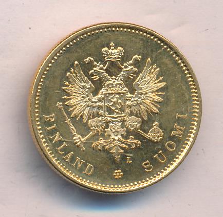 1911 20 марок. M-6,45г реверс