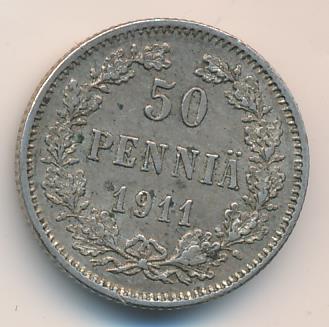 1911 50 пенни аверс