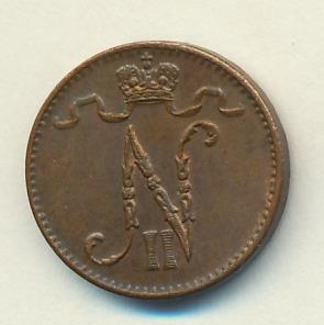 1912 1 пенни реверс