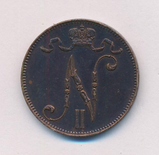1912 5 пенни реверс