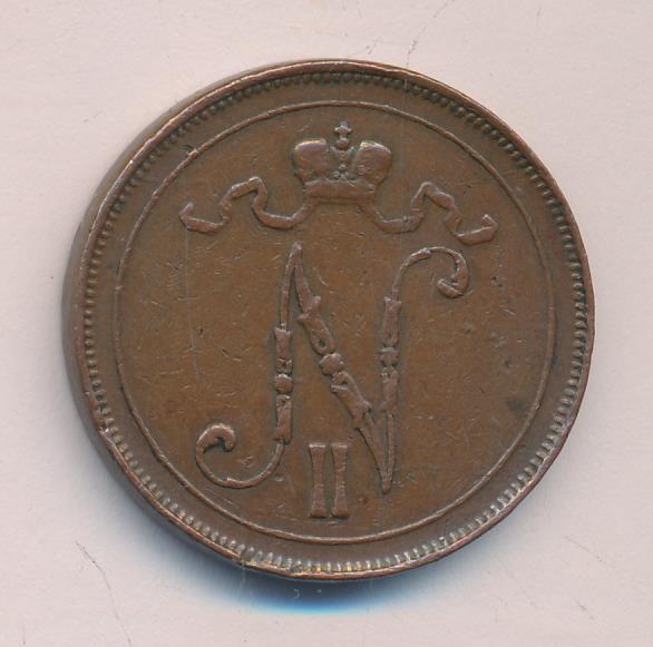 1913 10 пенни реверс