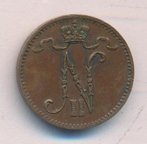 1913 1 пенни реверс