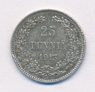 1913 25 пенни аверс