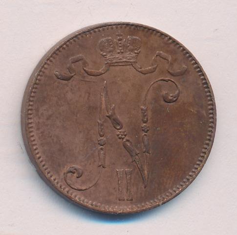 1913 5 пенни реверс