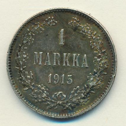 1915 1 марка аверс