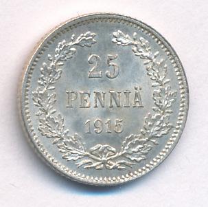 1915 25 пенни аверс