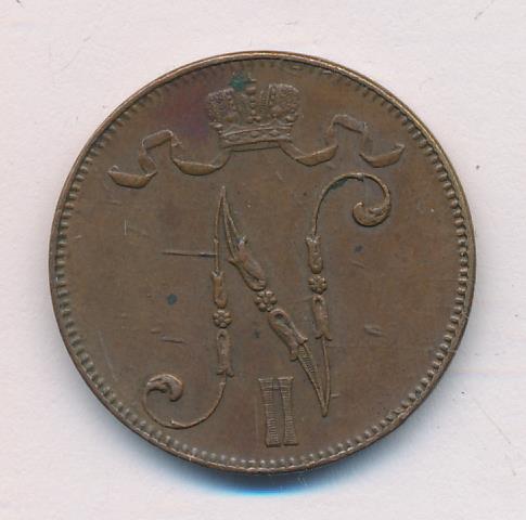 1915 5 пенни реверс
