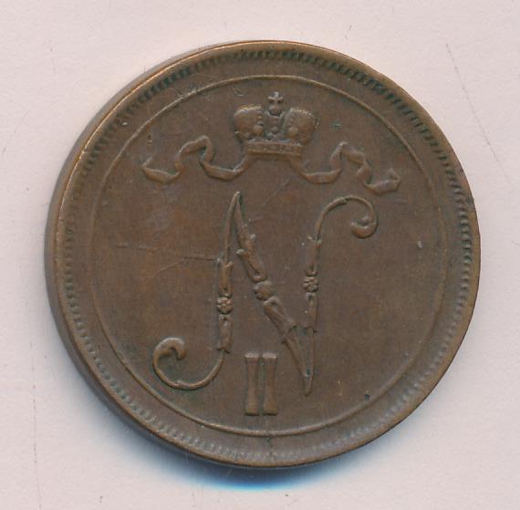 1916 10 пенни реверс