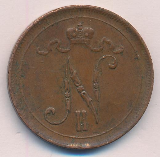 1916 10 пенни реверс