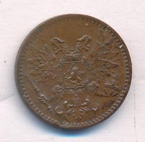 1917 1 пенни реверс
