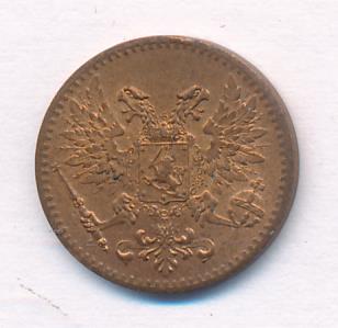 1917 1 пенни аверс